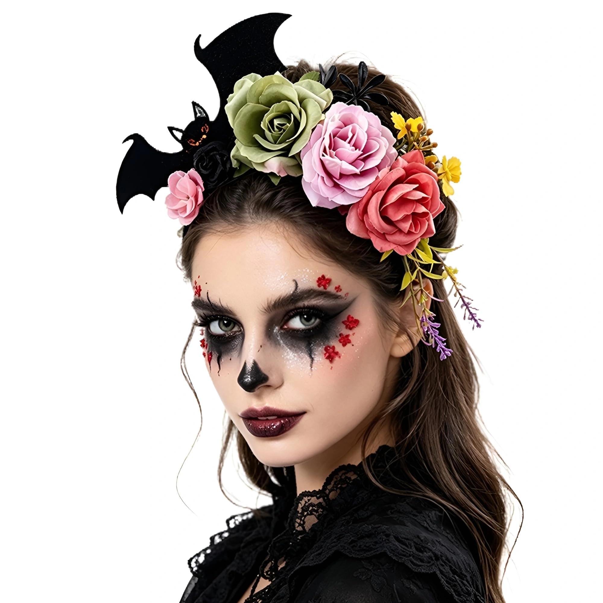 Abien Bat & Rose Headband — view 1