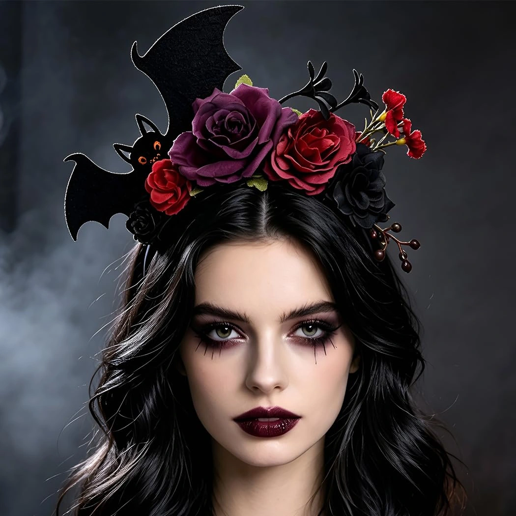 Abien Bat & Rose Headband — view 1