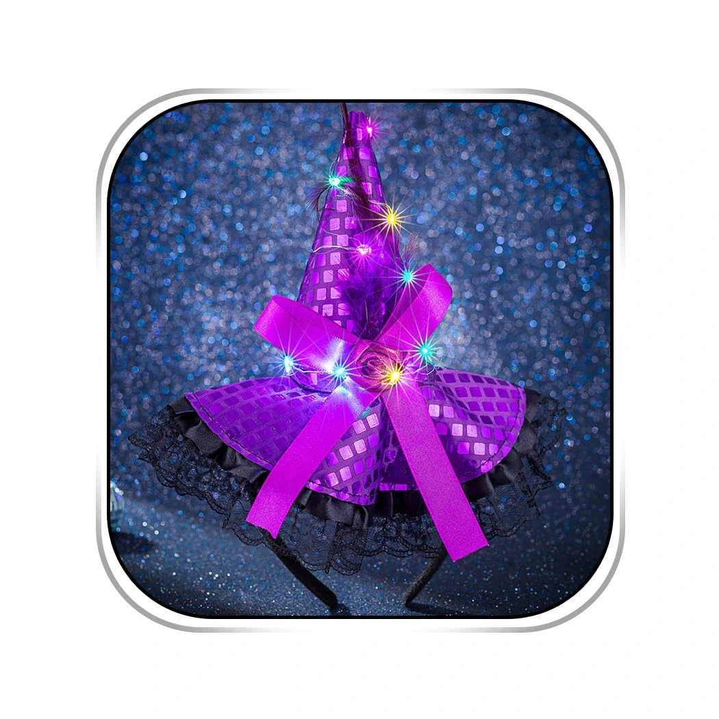 Abien Light-Up Witch Hat Headband — view 1