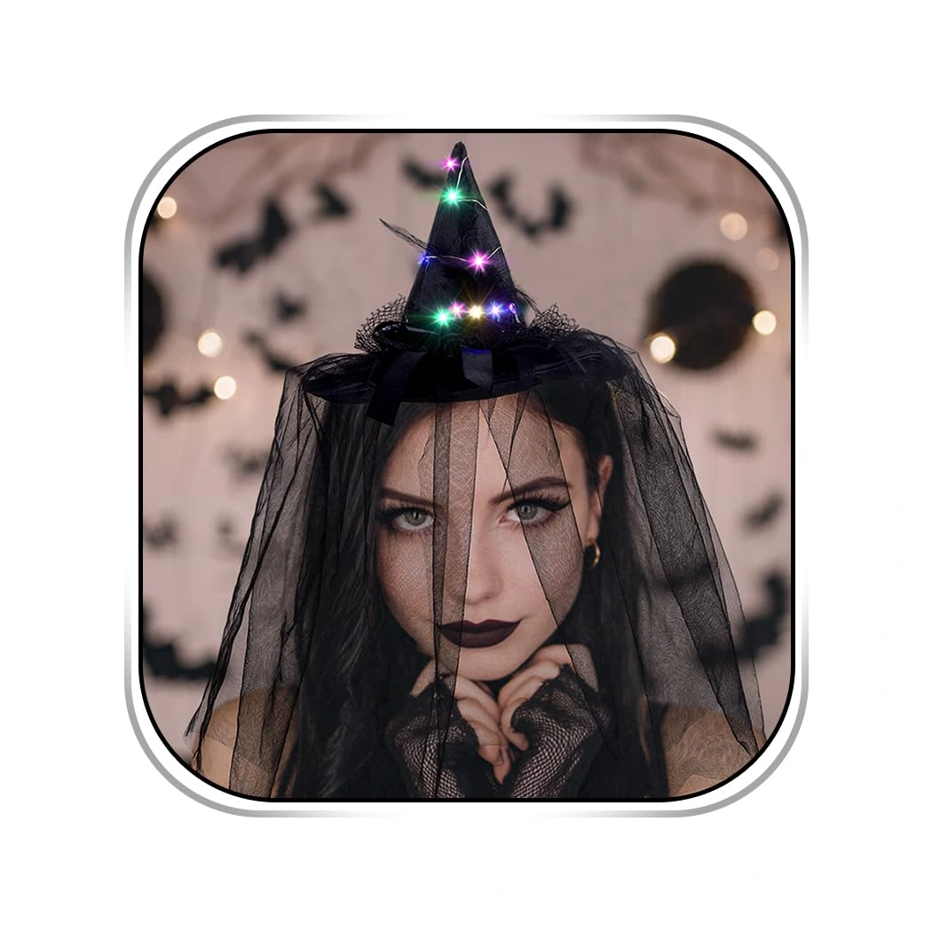Abien Light-Up Witch Hat Headband — view 1