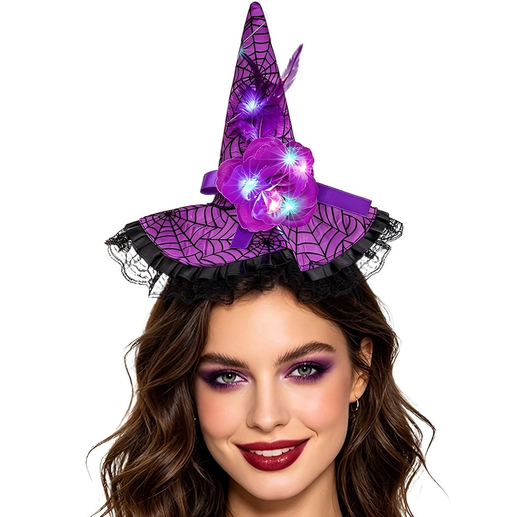 Abien Light-Up Witch Hat Headband — view 1