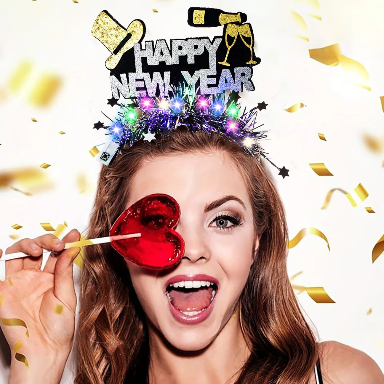 Abien Light-Up New Year Headband — view 1