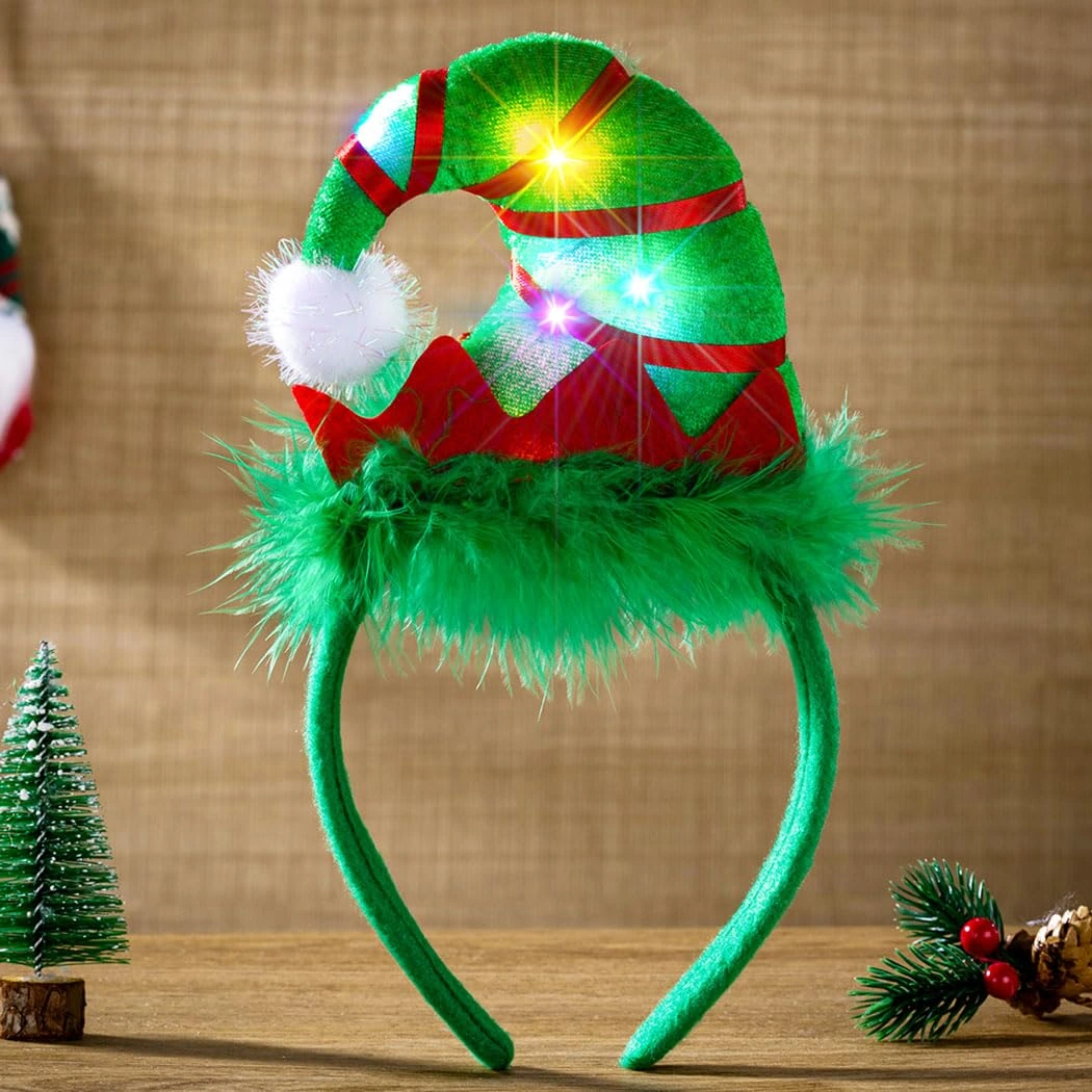 Abien Light-Up Elf Hat Headband — view 1